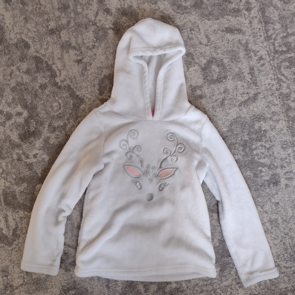 Girls hooded pullover Size 7/8